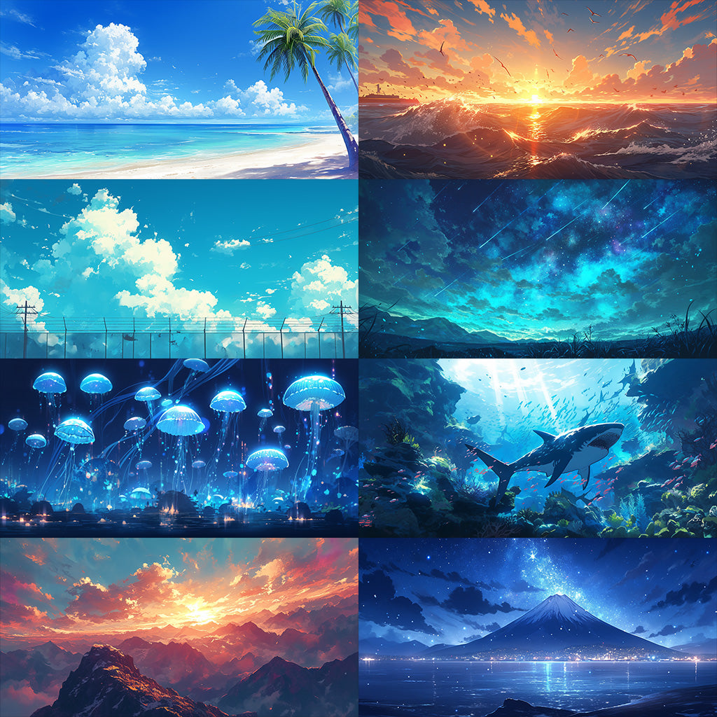 Nature No.2 378 background illustrations