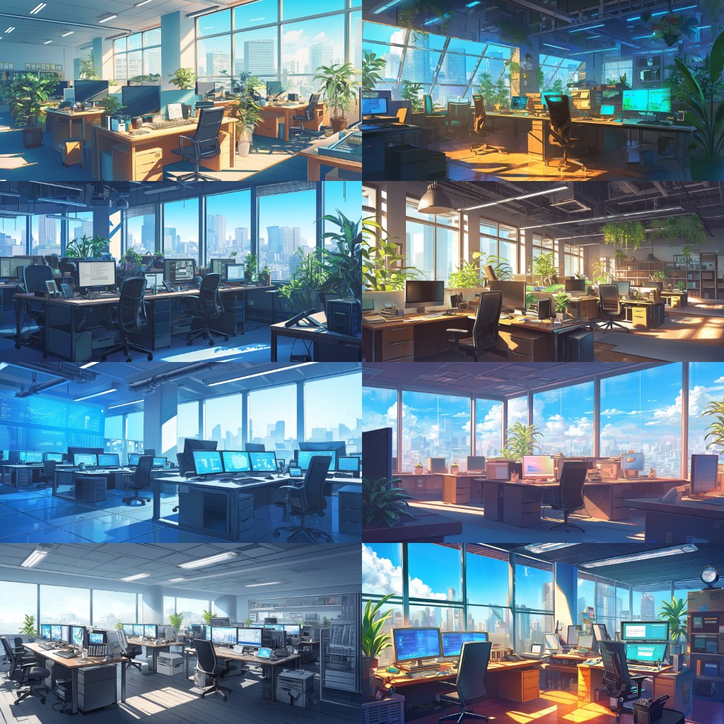 Office 200 background illustrations
