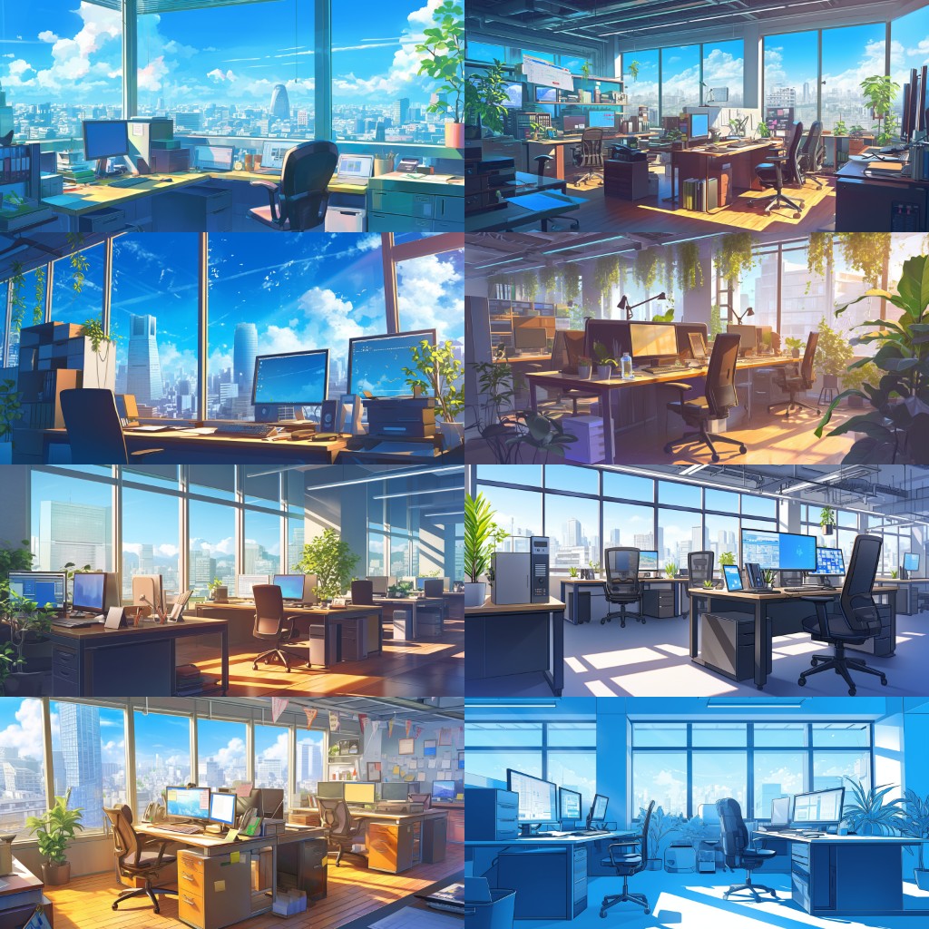 Office 200 background illustrations