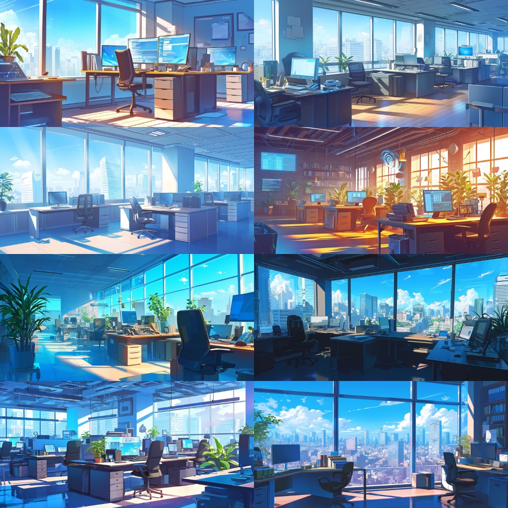 Office 200 background illustrations
