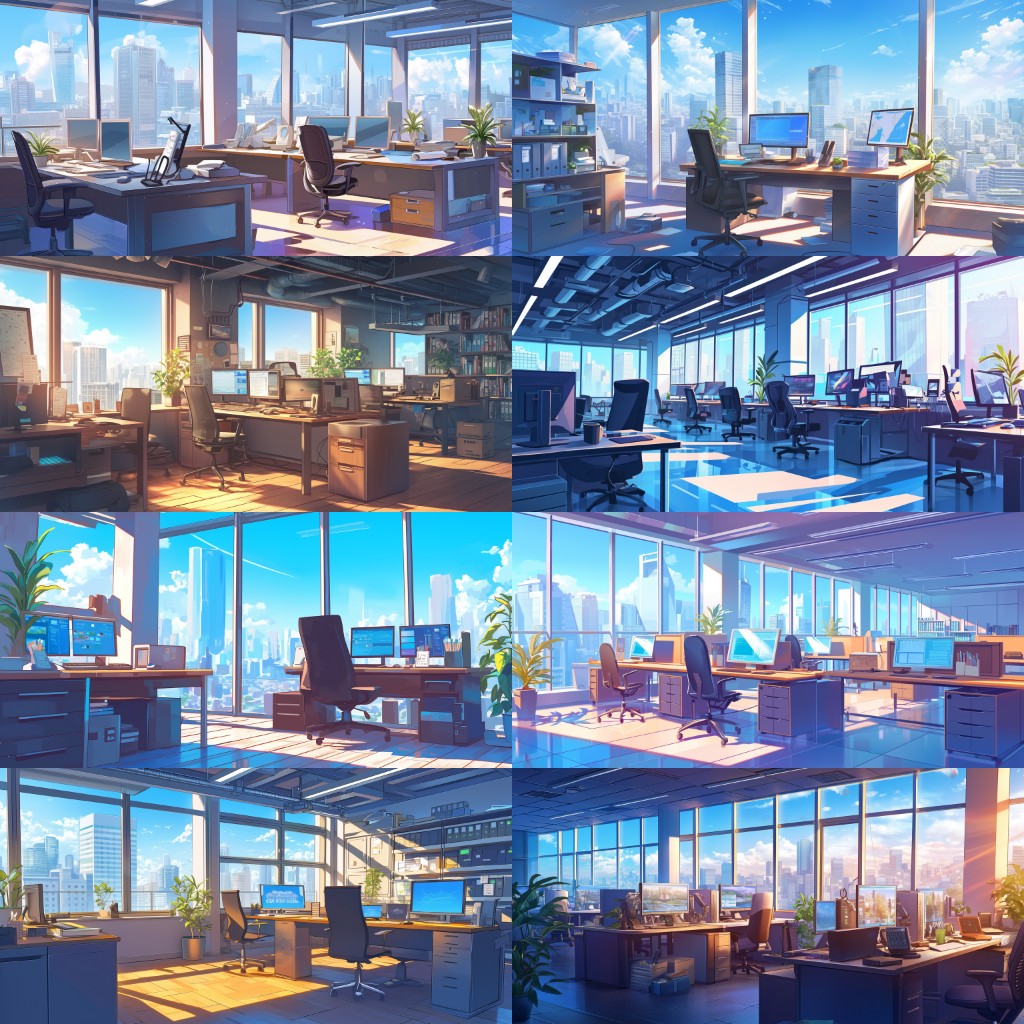 Office 200 background illustrations