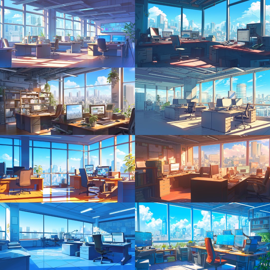 Office 200 background illustrations