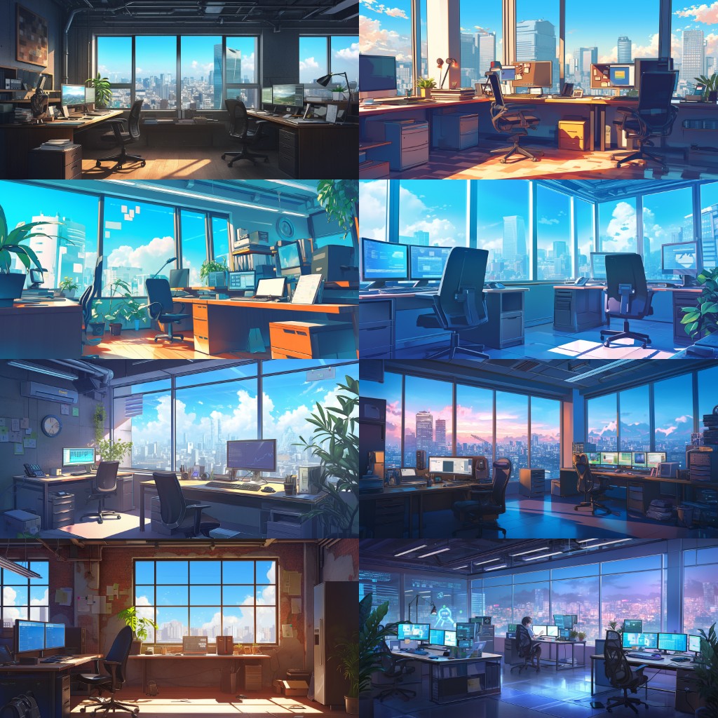 Office 200 background illustrations