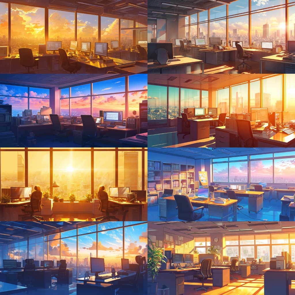 Office 200 background illustrations