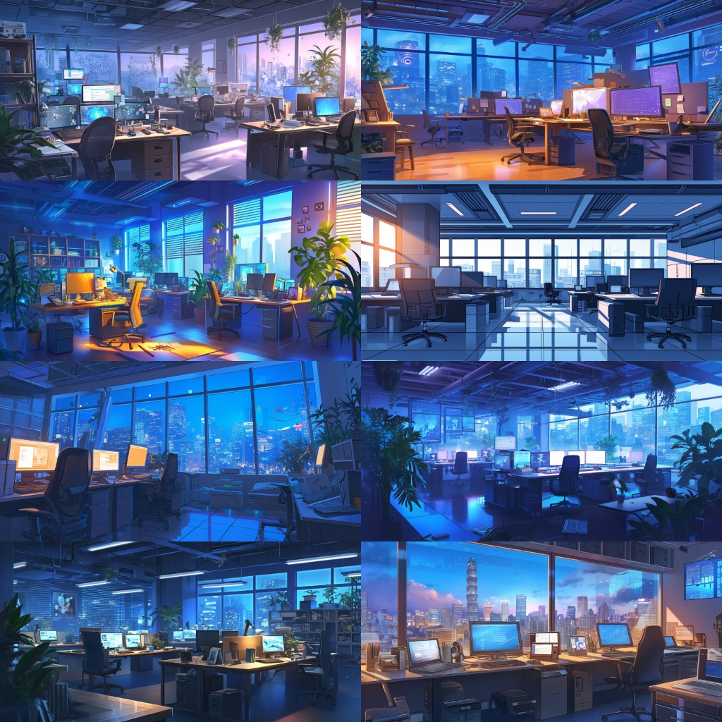Office 200 background illustrations