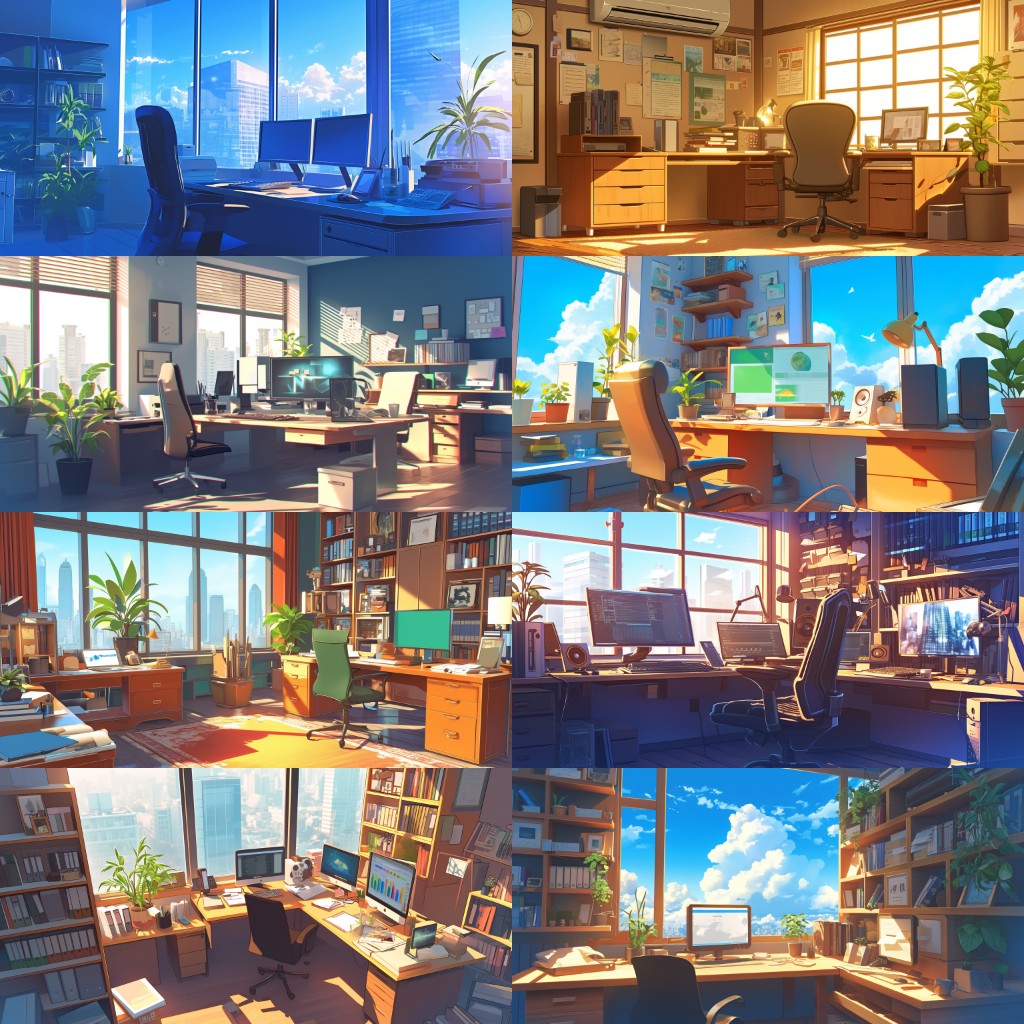 Office 200 background illustrations