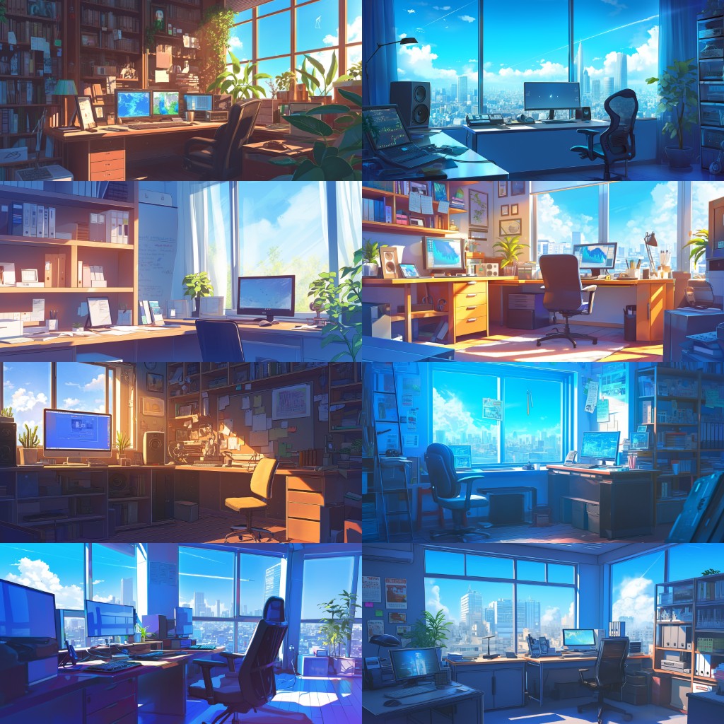Office 200 background illustrations