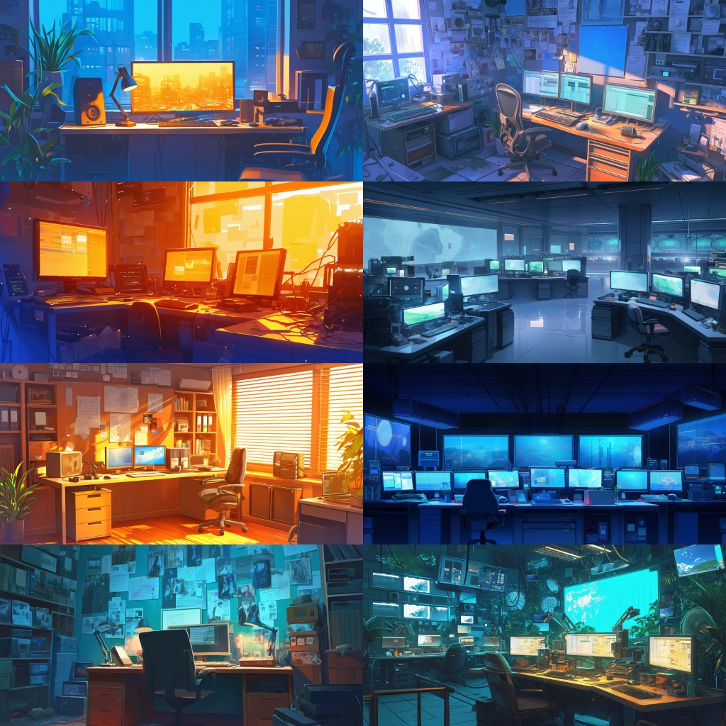 Office 200 background illustrations