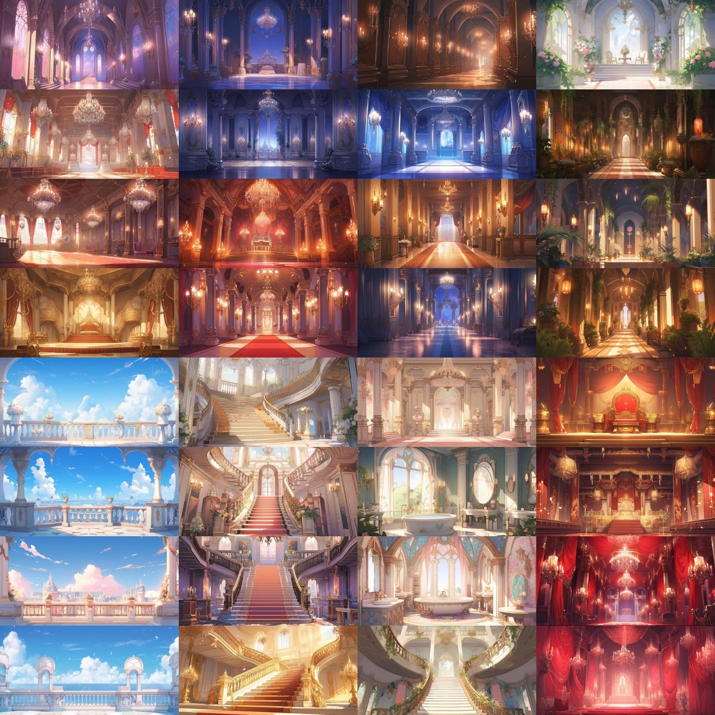 Palace 270 background illustrations