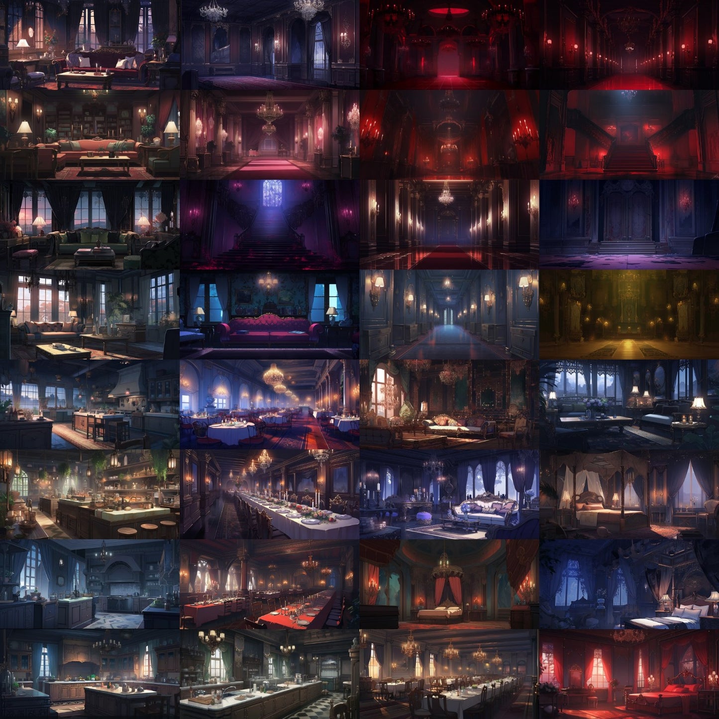 Palace 270 background illustrations