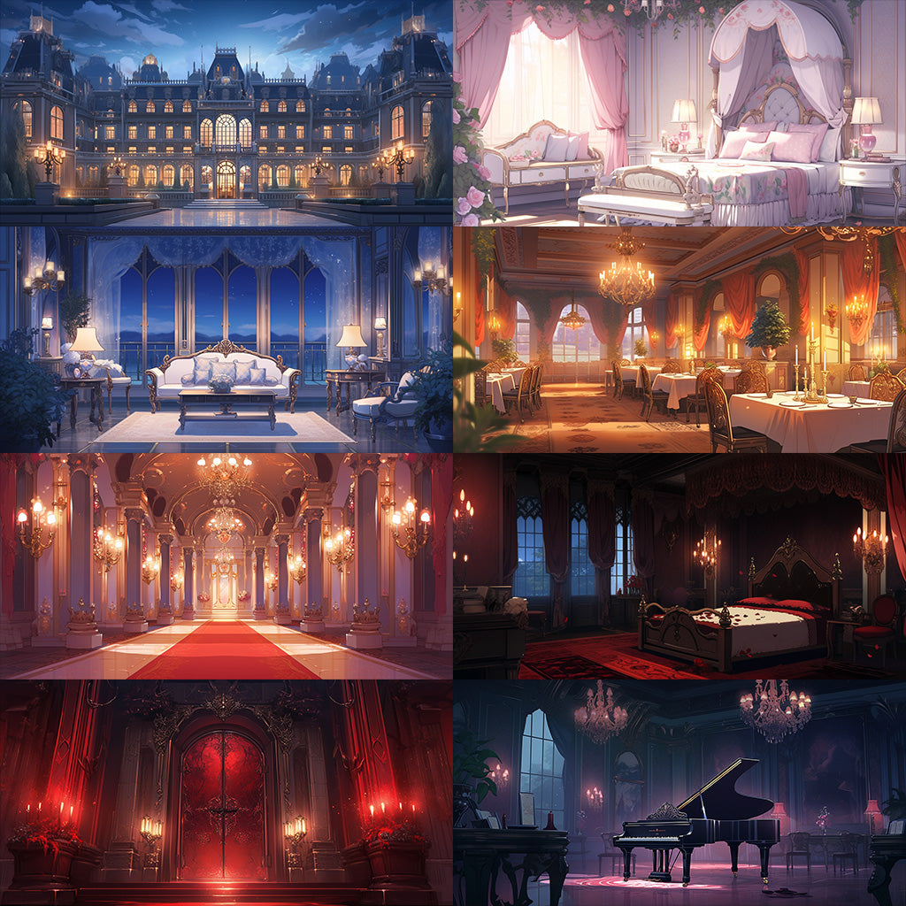 Palace 270 background illustrations