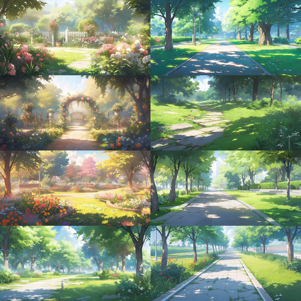 Park 260 background illustrations
