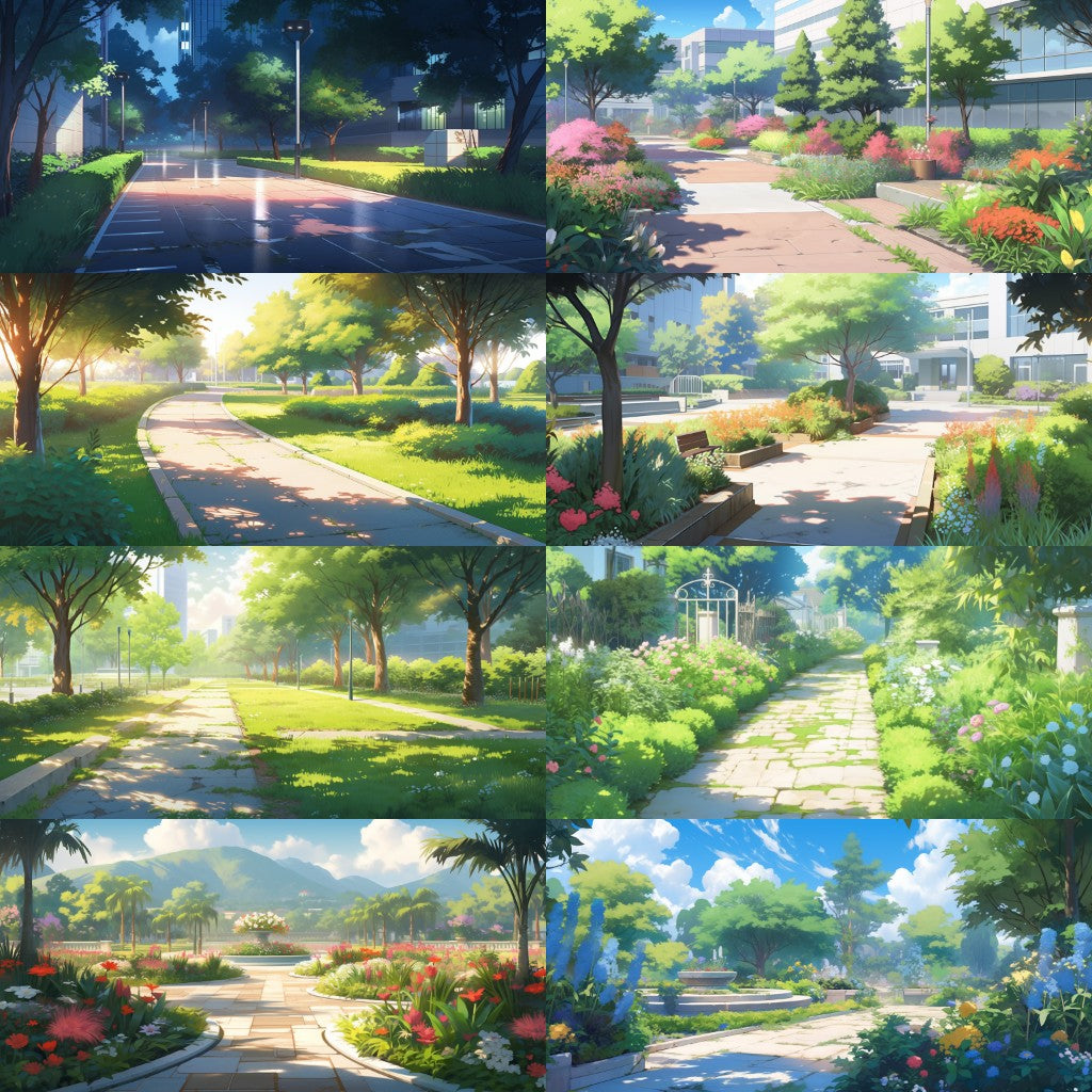 Park 260 background illustrations