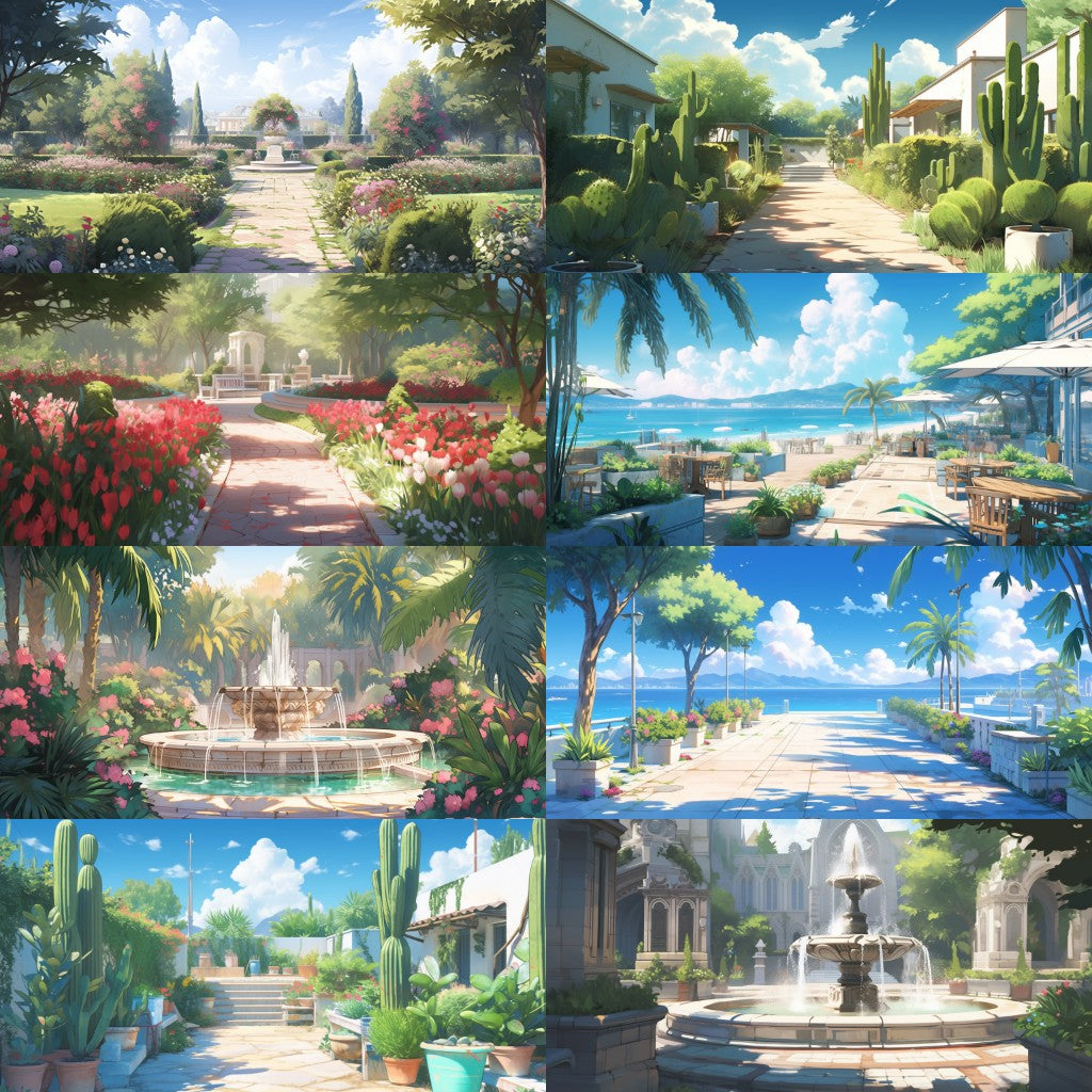 Park 260 background illustrations