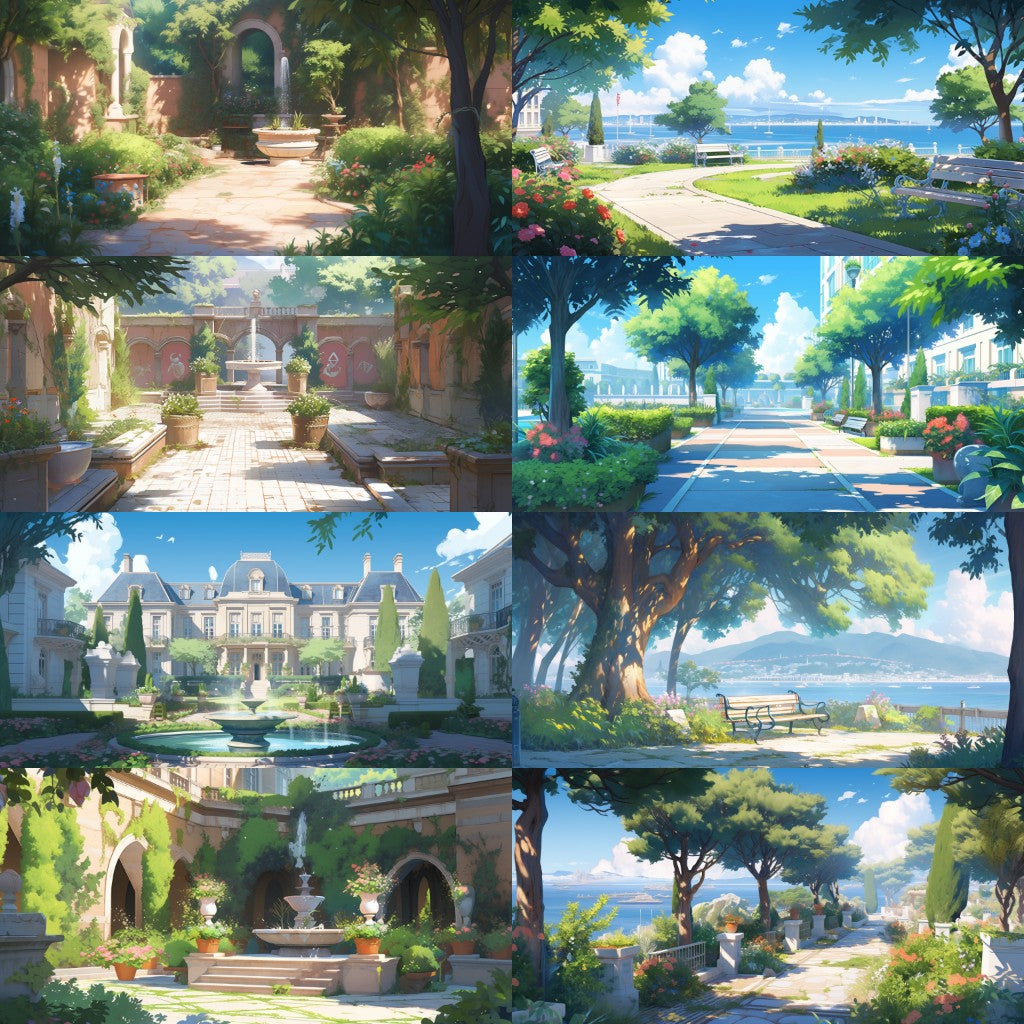Park 260 background illustrations