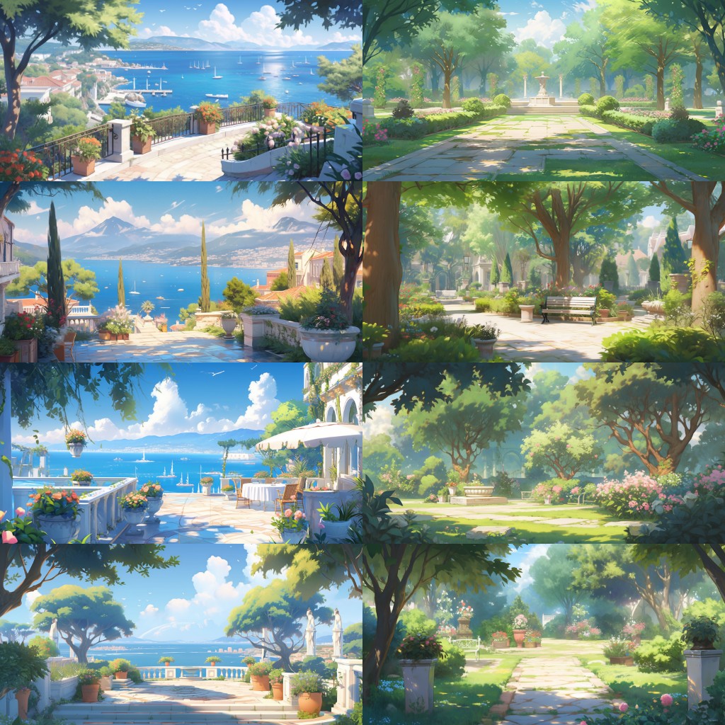 Park 260 background illustrations