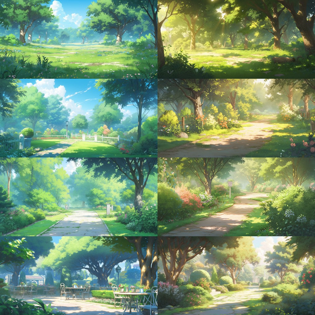 Park 260 background illustrations