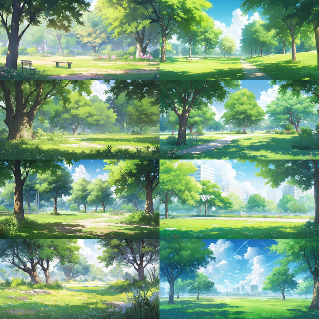 Park 260 background illustrations