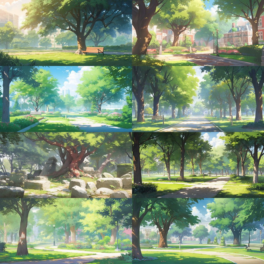 Park 260 background illustrations