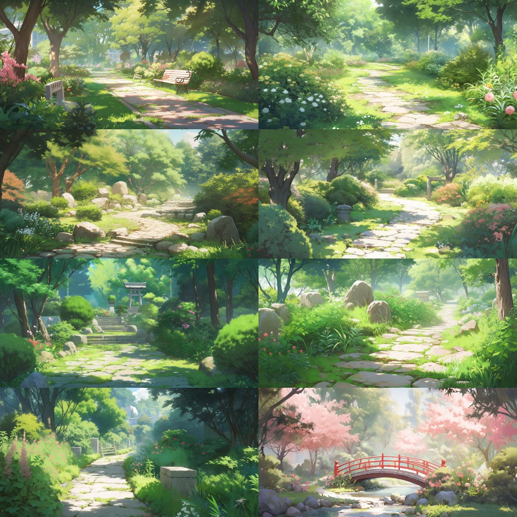 Park 260 background illustrations