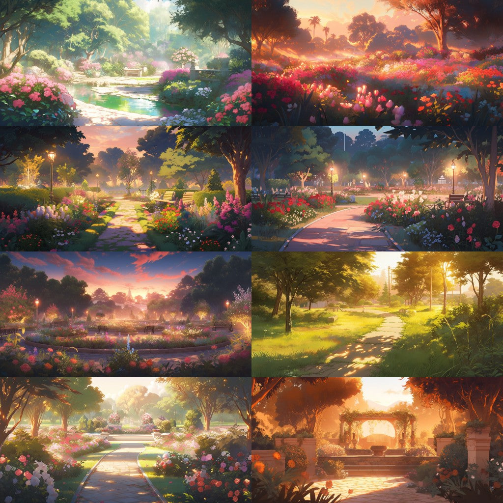Park 260 background illustrations