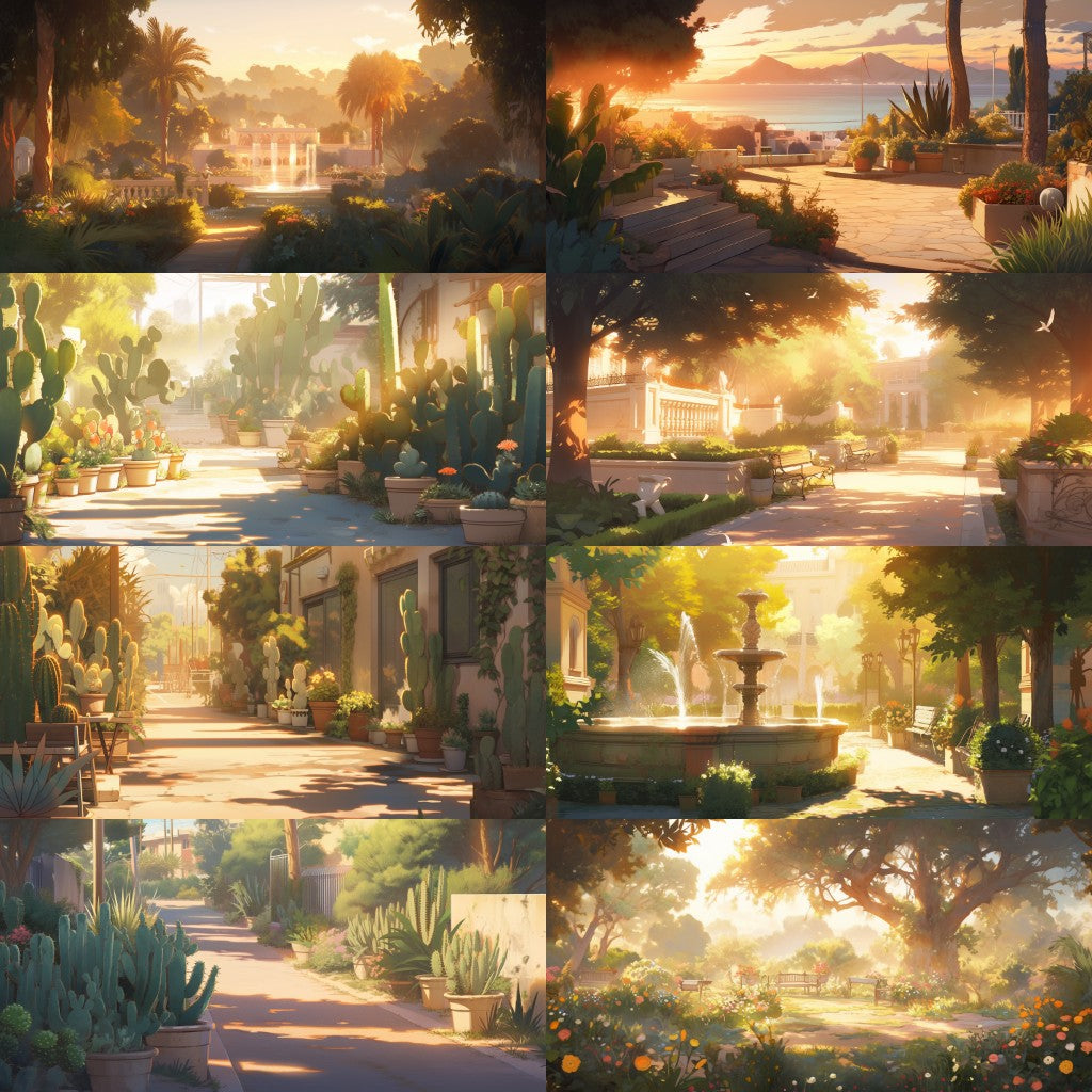 Park 260 background illustrations
