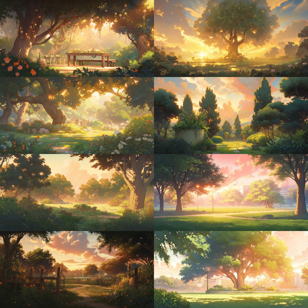 Park 260 background illustrations