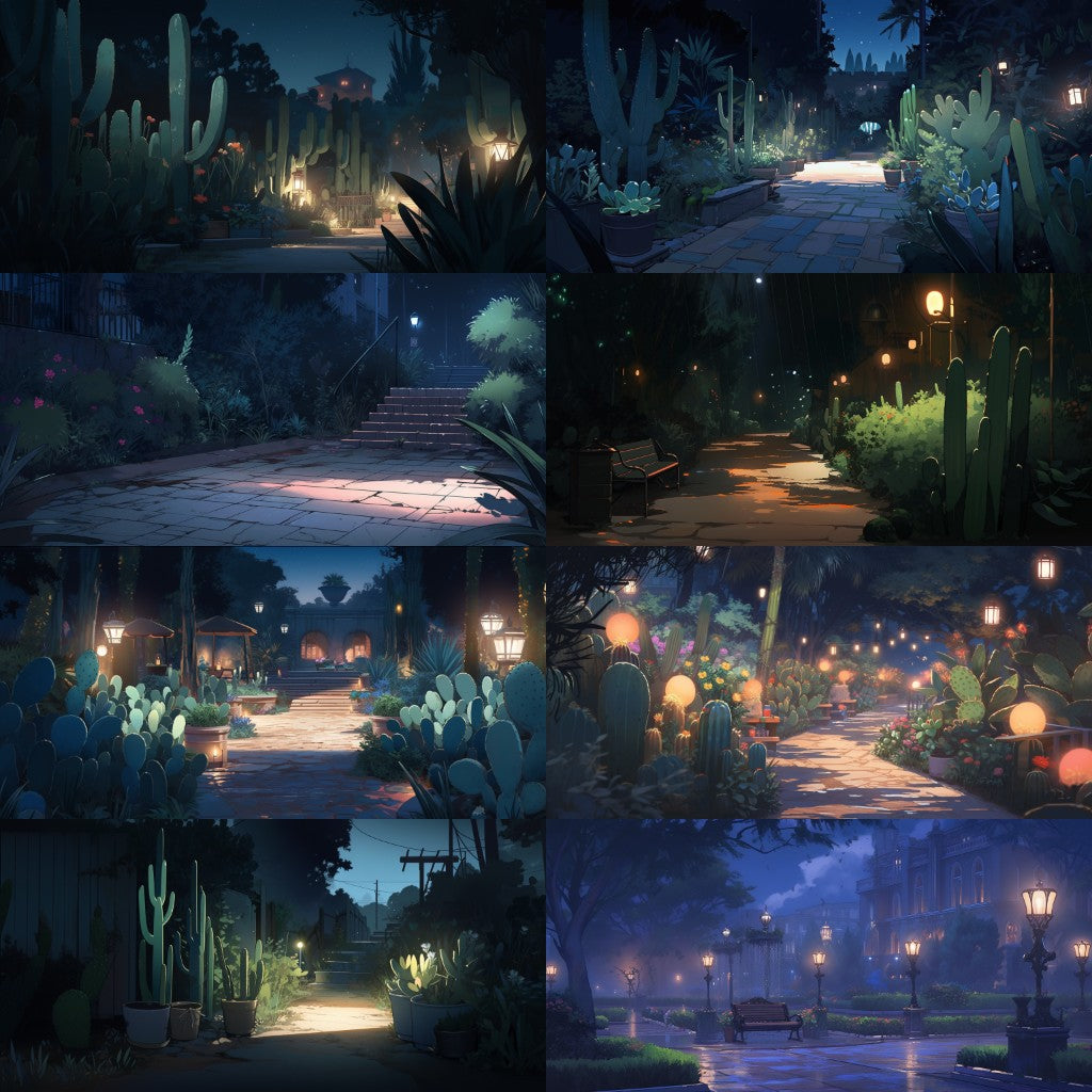 Park 260 background illustrations