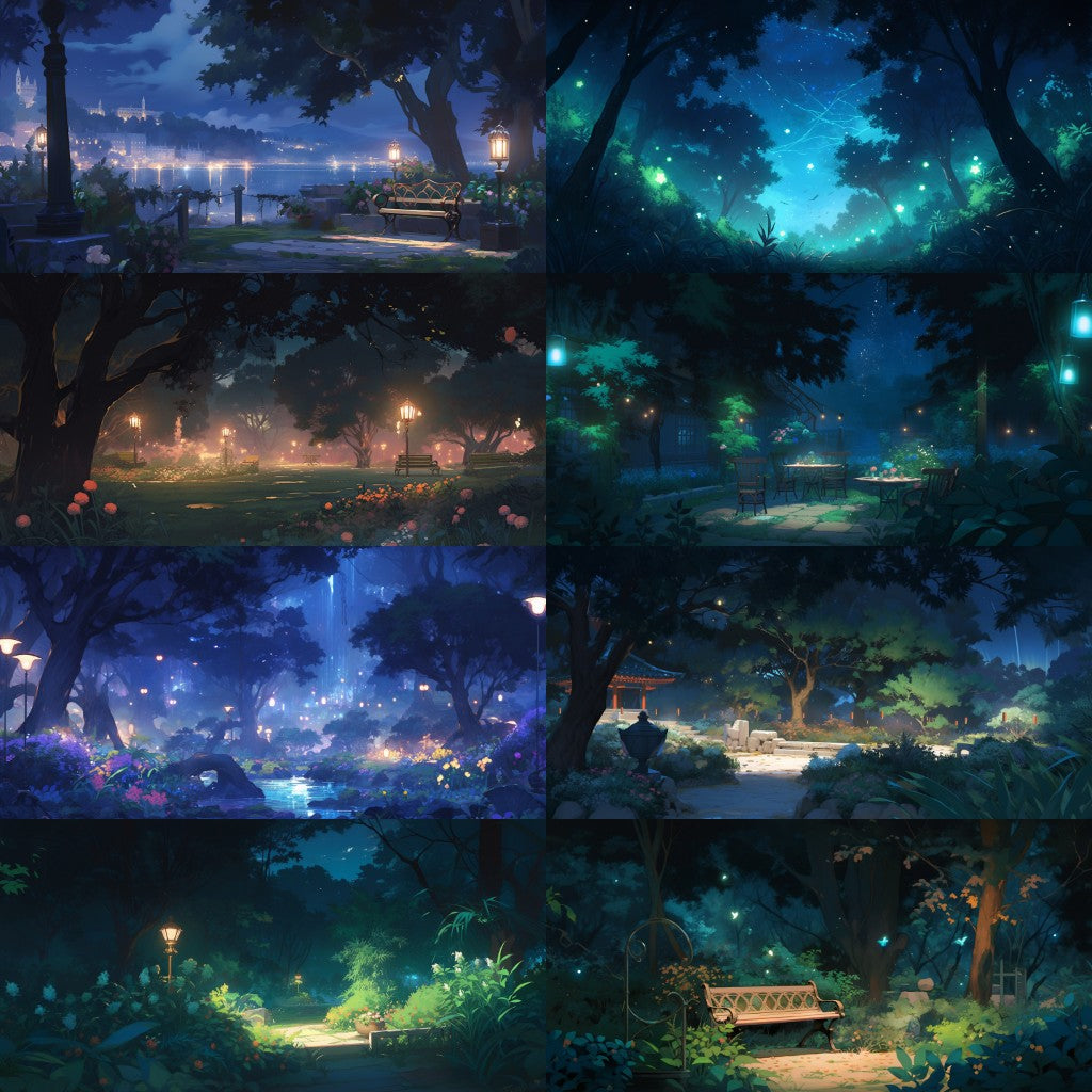 Park 260 background illustrations