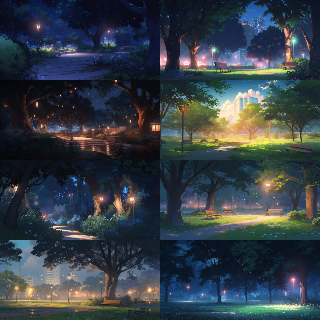 Park 260 background illustrations