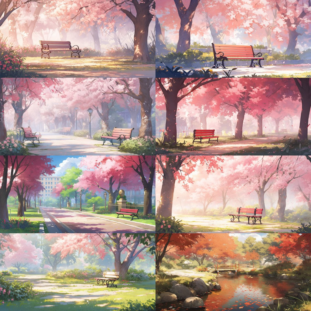 Park 260 background illustrations