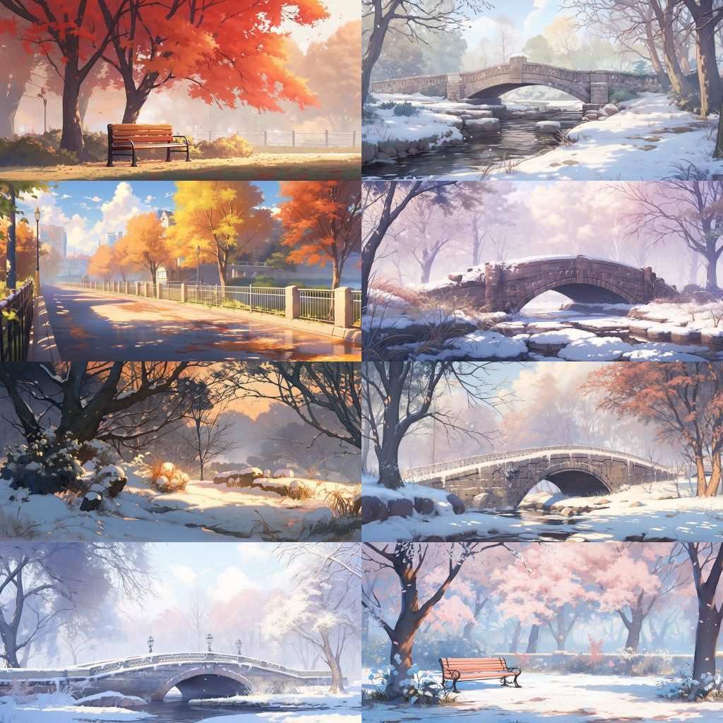 Park 260 background illustrations