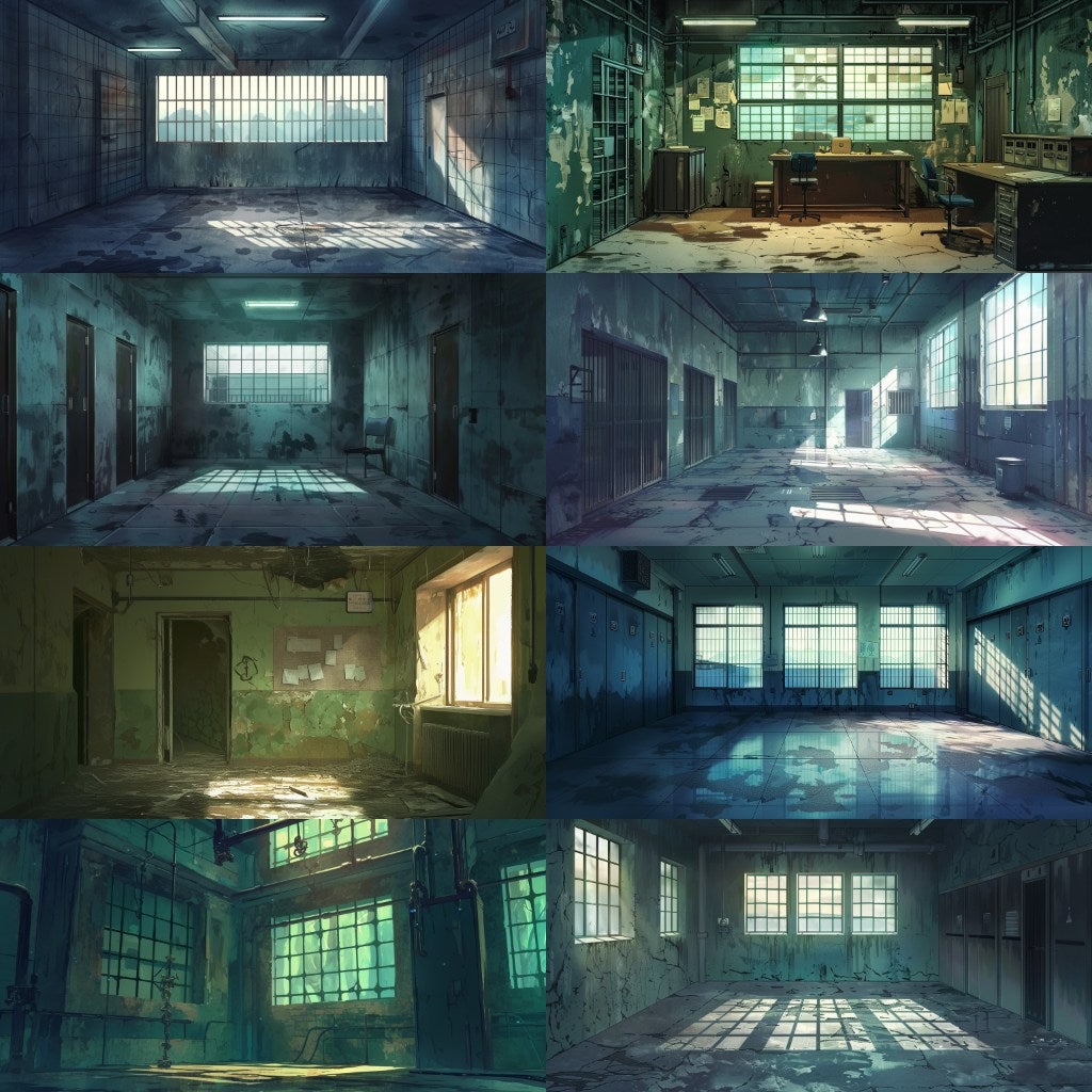 Prison 200 background illustrations