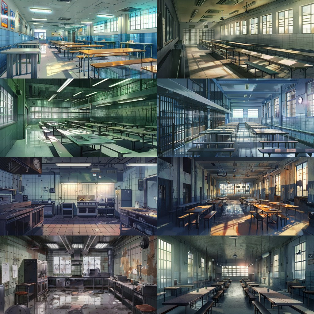 Prison 200 background illustrations