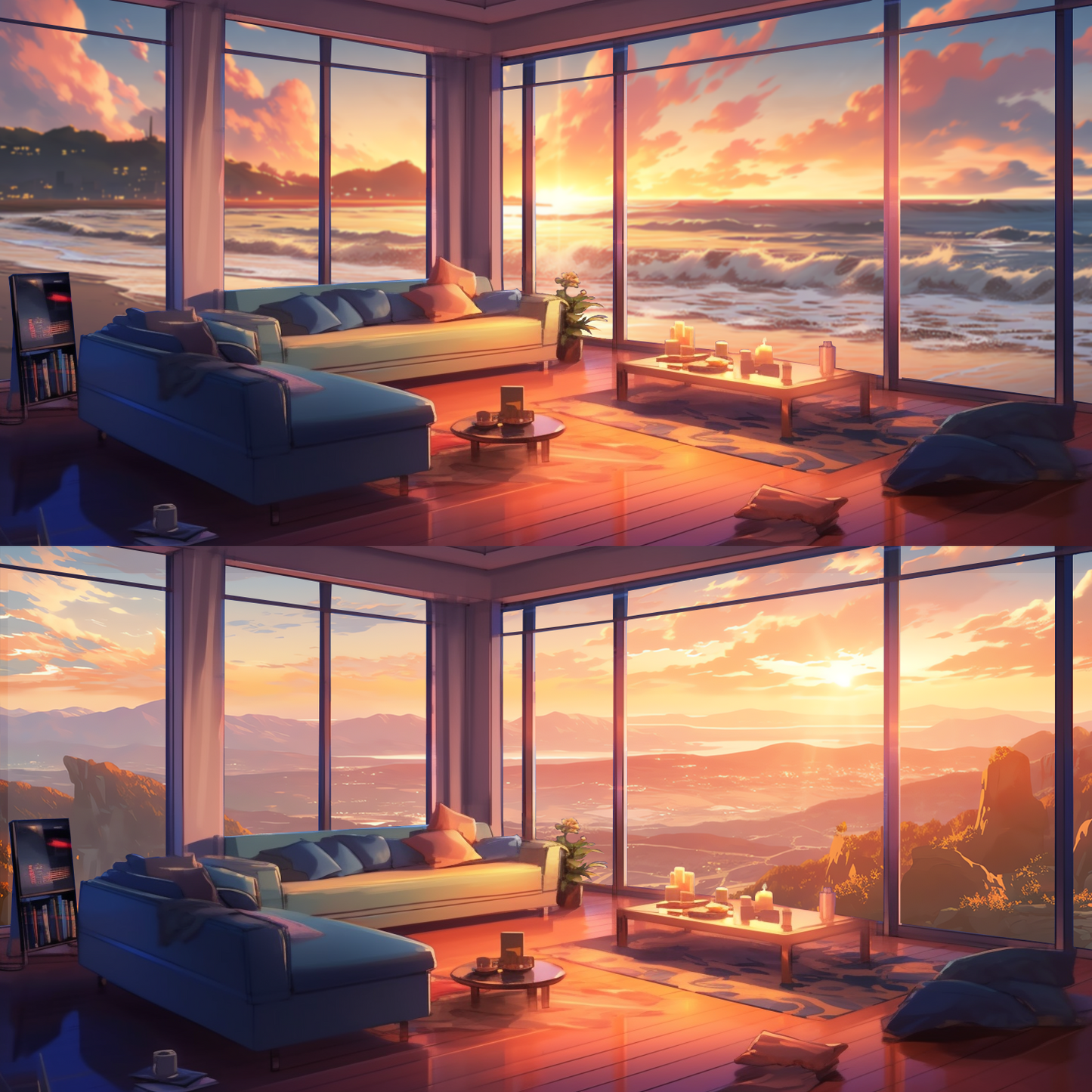 Window Only Transparent Room Illustrations