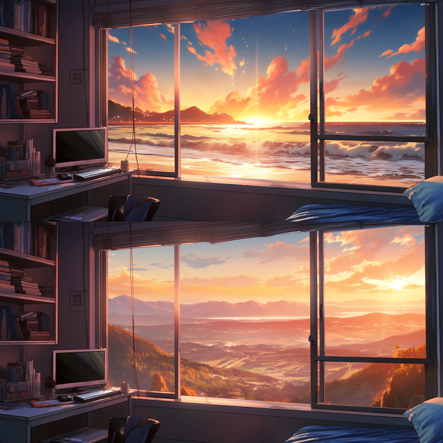 Window Only Transparent Room Illustrations