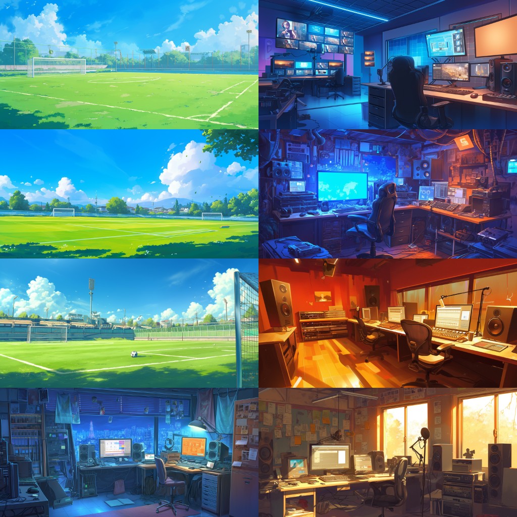 School 300 background illustrations