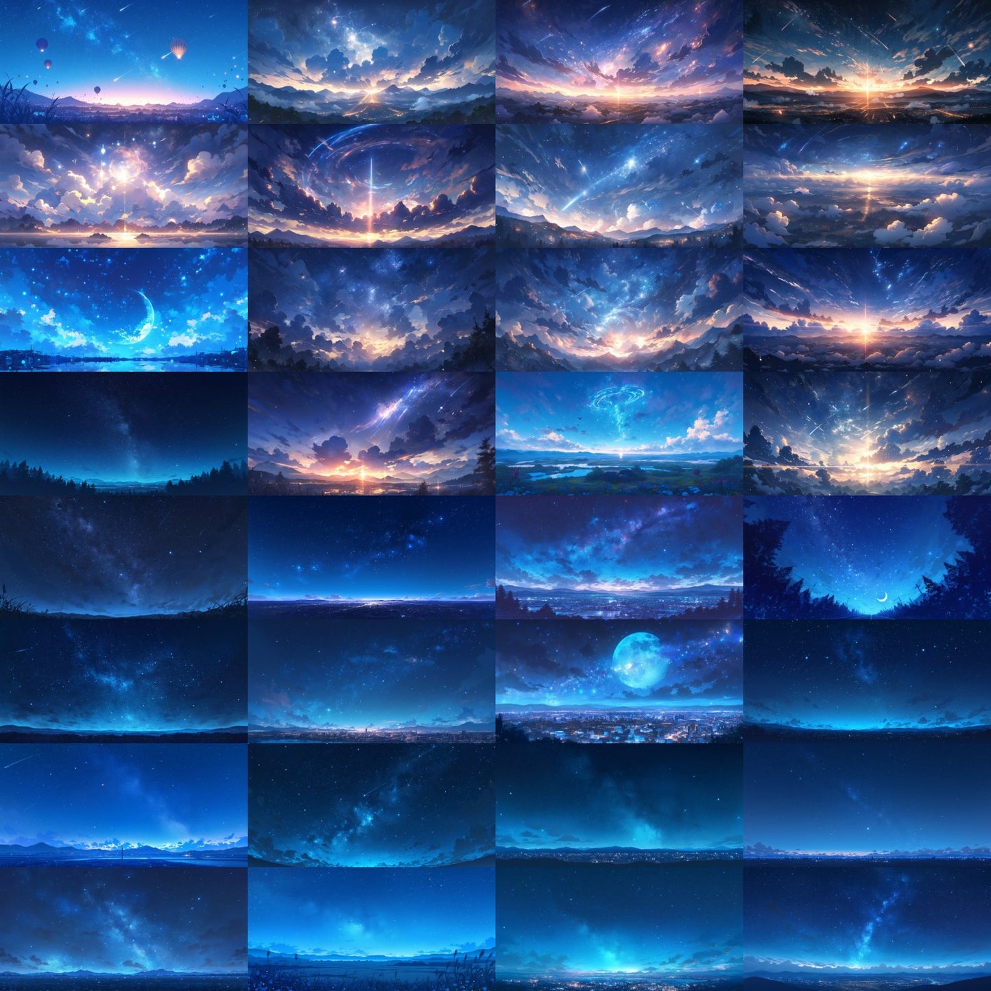 Sky 350 background illustrations