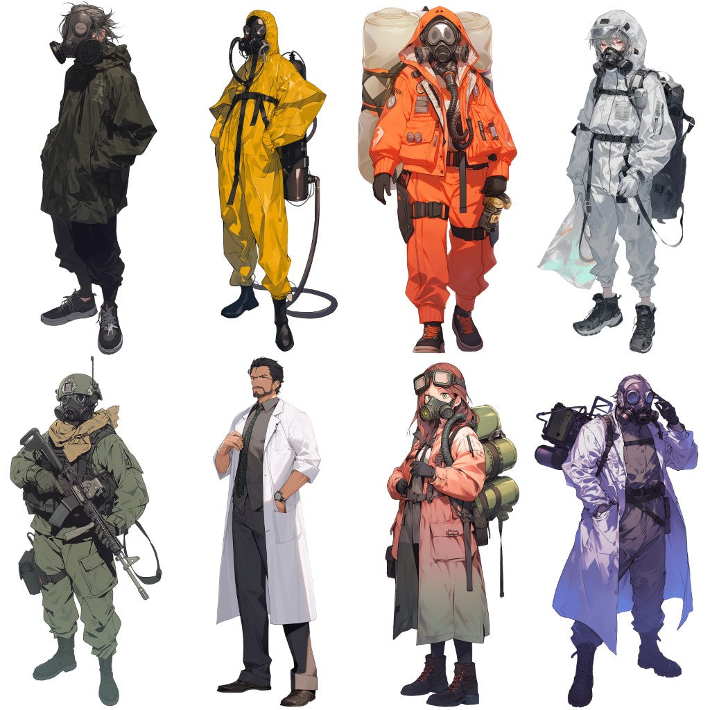 Special forces 30 standing illustration (Full-body)