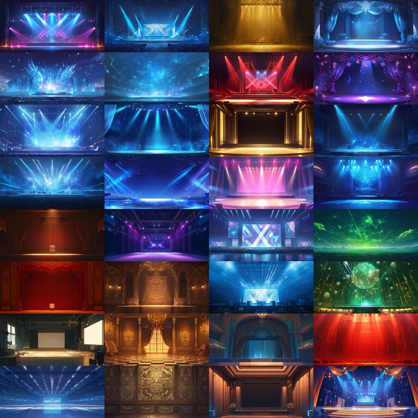 Stage No.2 370 background illustrations