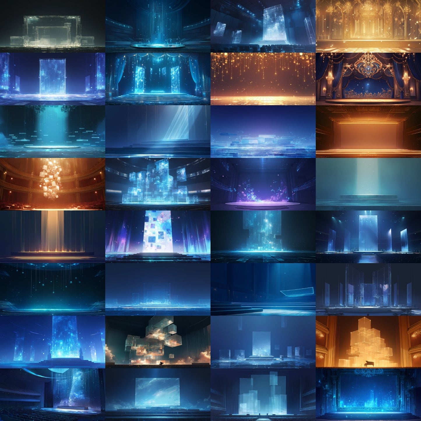 Stage No.2 370 background illustrations