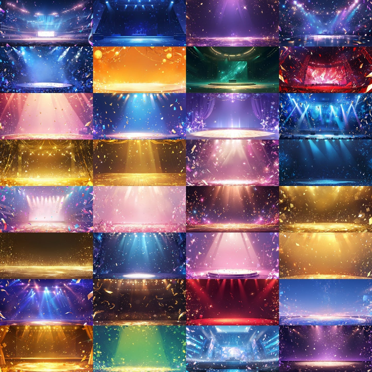 Stage No.2 370 background illustrations