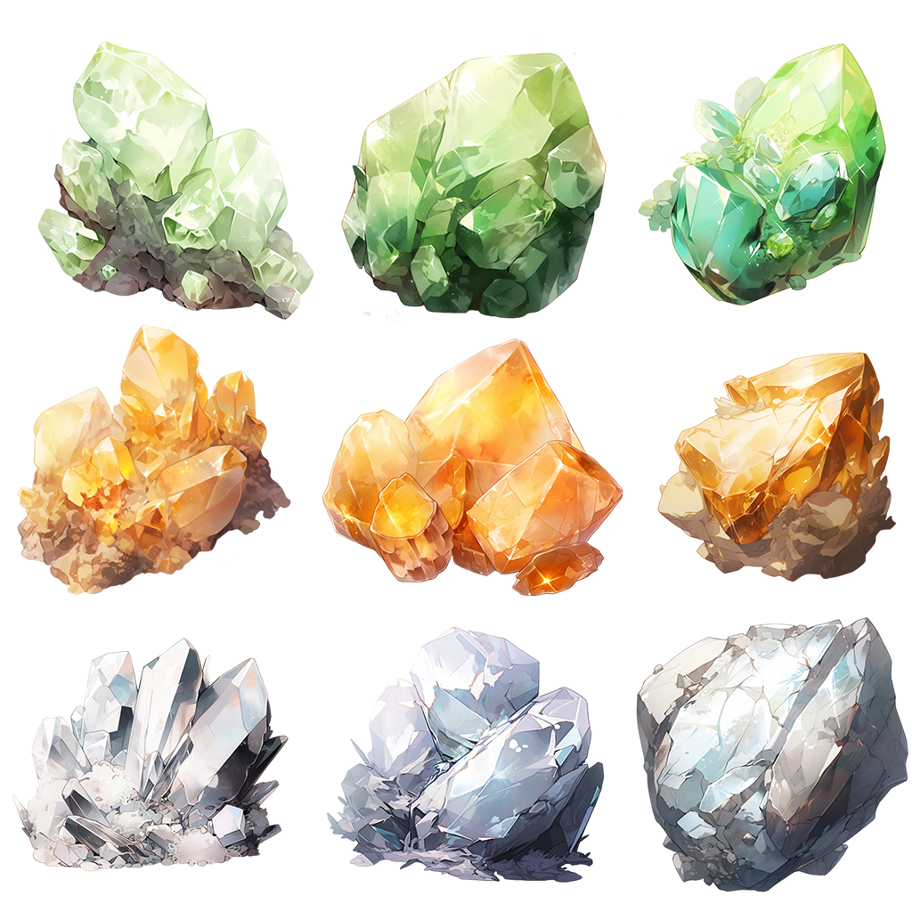 石头 No.1 51 插图(透明 PNG)