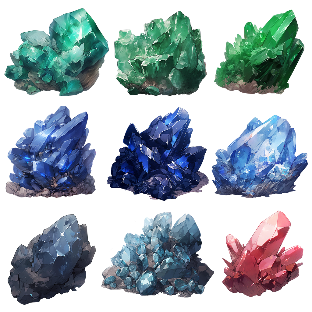 石头 No.1 51 插图(透明 PNG)