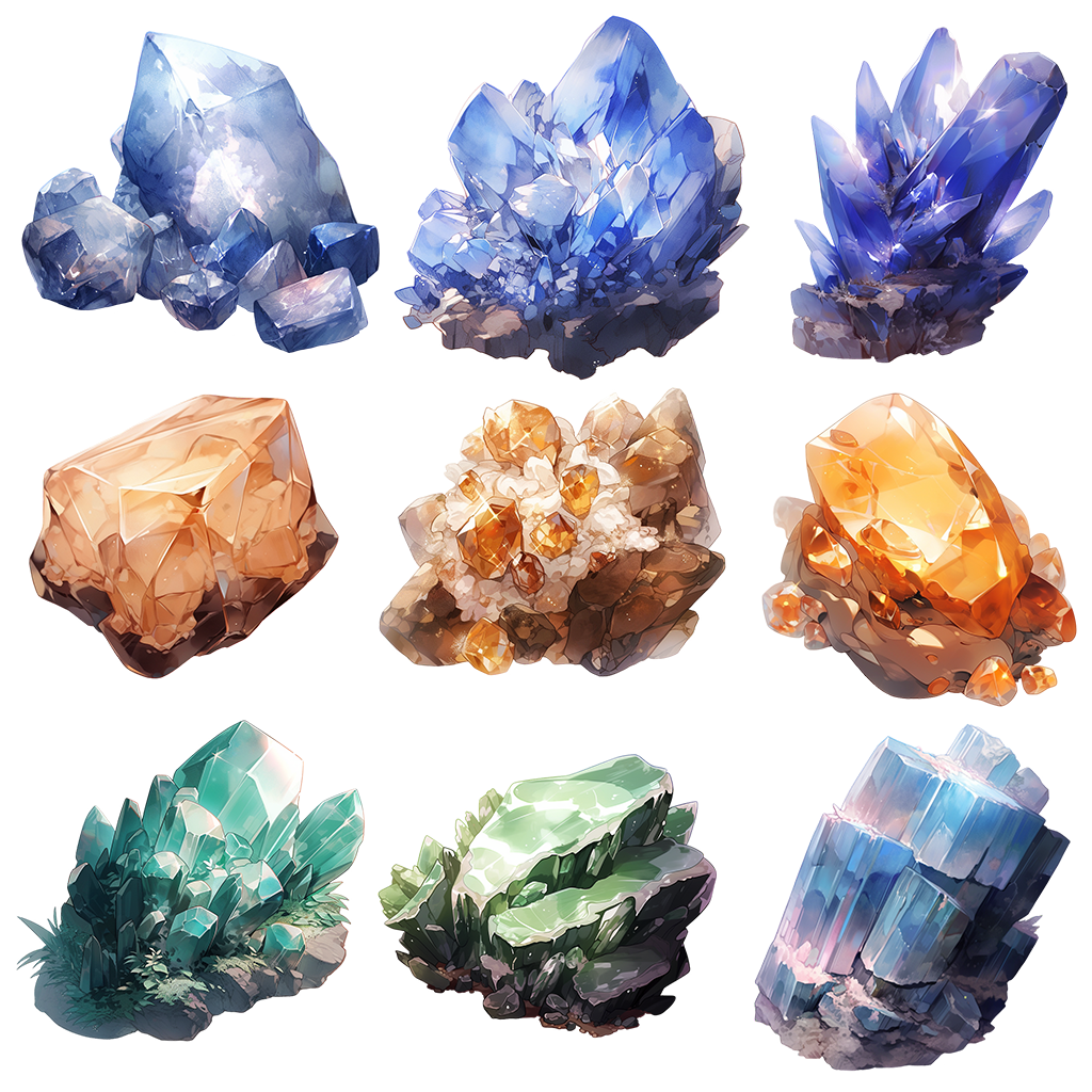 石头 No.1 51 插图(透明 PNG)