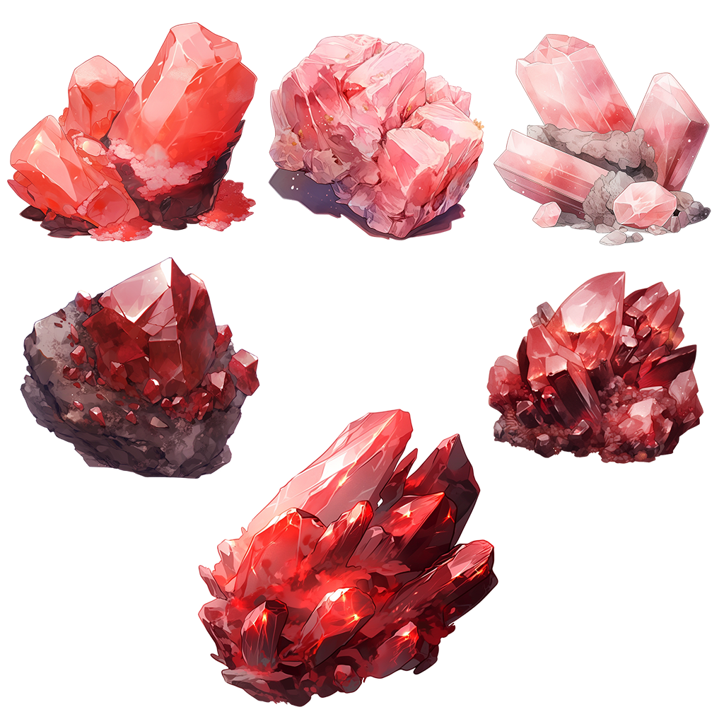 Stone No.2 51 Illustrations (Transparent PNG)