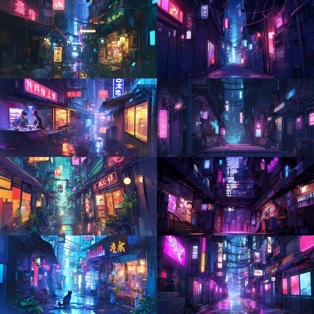 Underground 230 background illustrations