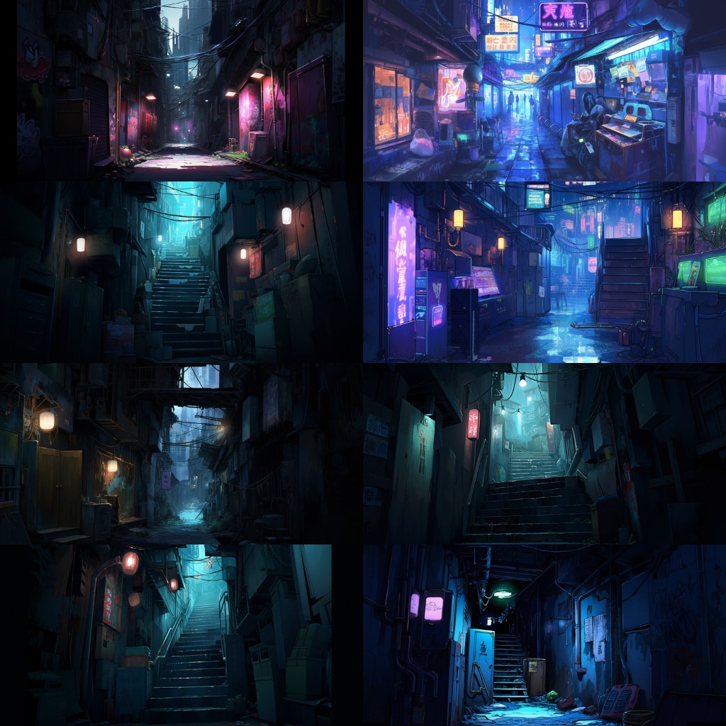 Underground 230 background illustrations