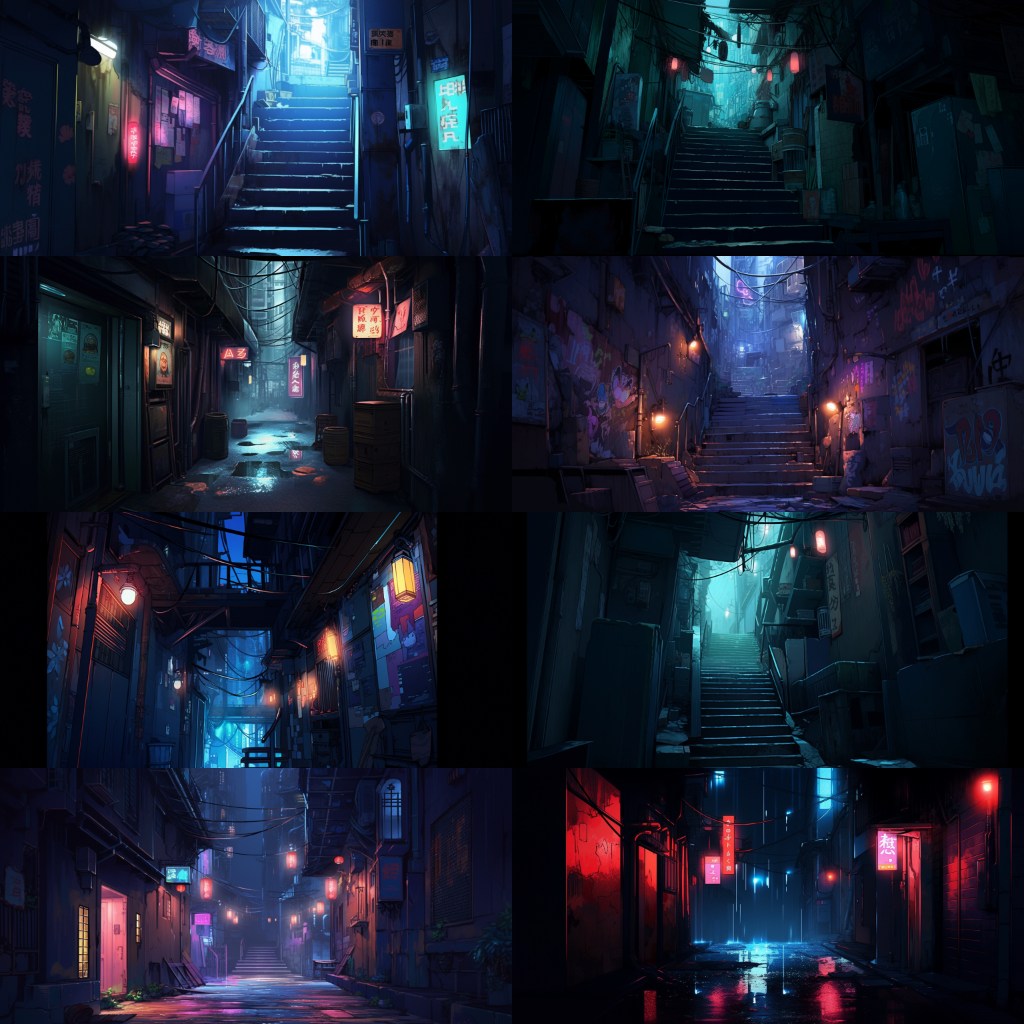 Underground 230 background illustrations