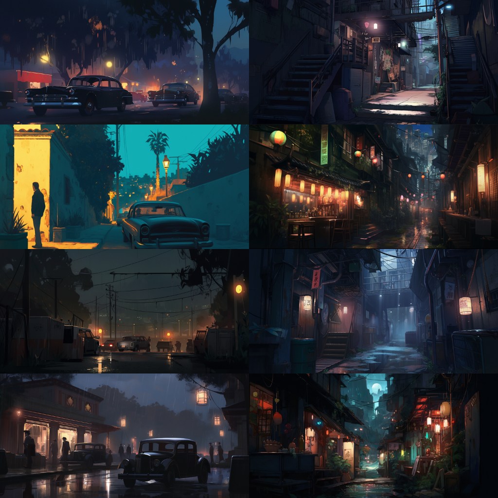 Underground 230 background illustrations